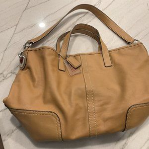 Authentic COACH 27728 Hadley Leather Duffle Shoulder Bag
